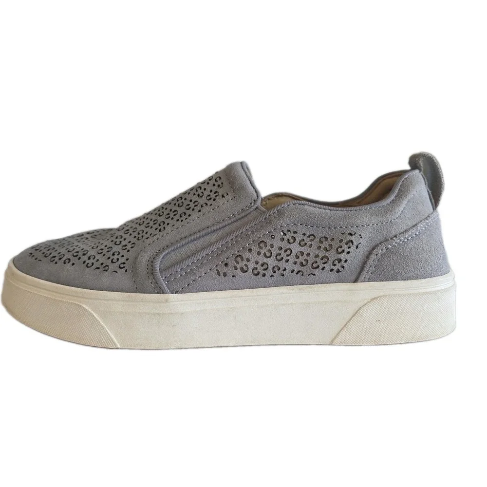 Vionic Women's Kani Slip-on Shoes Athleisure Arch support Gray Size 6.5